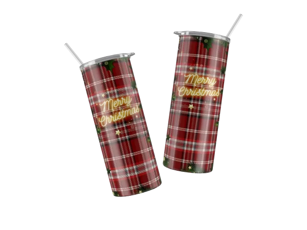 Vaso Skinny Navideño.