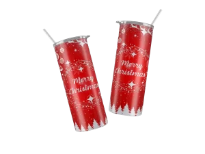 Vaso Skinny Navideño.