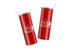 Vaso Skinny Navideño.