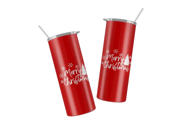Vaso Skinny Navideño.