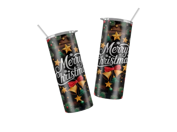 Vaso Skinny Navideño.