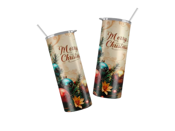 Vaso Skinny Navideño.