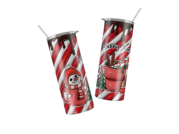 Vaso Skinny Navideño.
