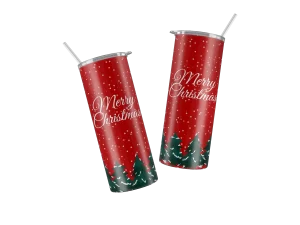 Vaso Skinny Navideño.