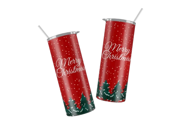 Vaso Skinny Navideño.
