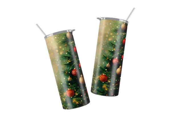 Vaso Skinny Navideño.