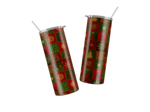 Vaso Skinny Navideño.