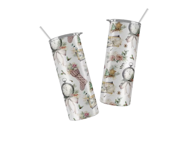 Vaso Skinny Navideño.