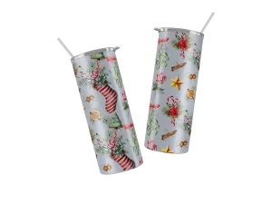 Vaso Skinny Navideño.