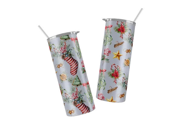 Vaso Skinny Navideño.