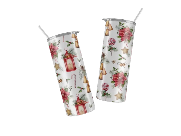 Vaso Skinny Navideño.