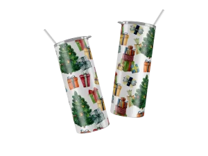 Vaso Skinny Navideño.