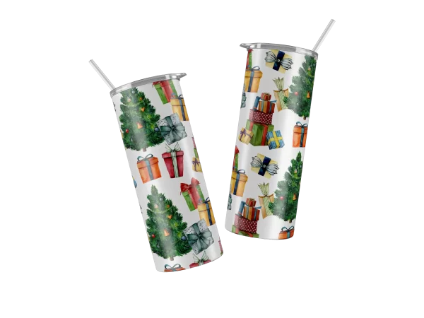 Vaso Skinny Navideño.