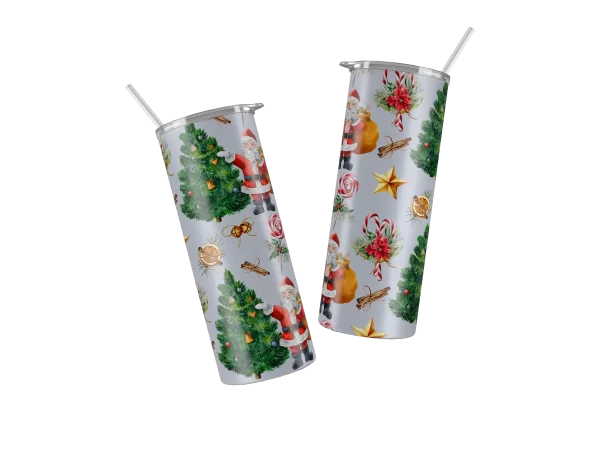 Vaso Skinny Navideño.