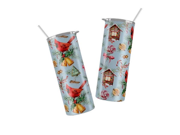 Vaso Skinny Navideño.