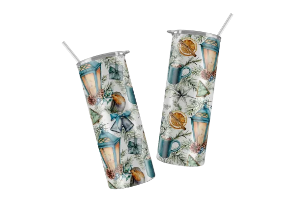 Vaso Skinny Navideño.