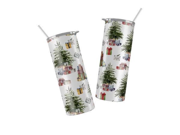 Vaso Skinny Navideño.