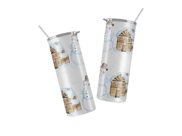 Vaso Skinny Navideño.