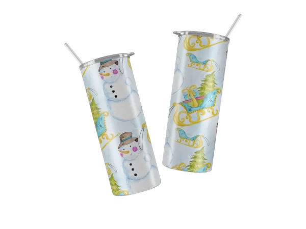 Vaso Skinny Navideño.