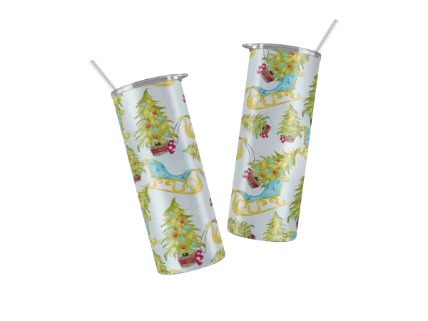 Vaso Skinny Navideño.
