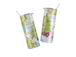 Vaso Skinny Navideño.