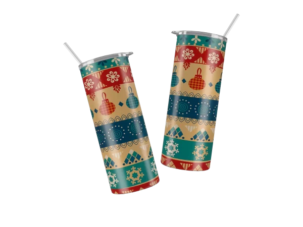 Vaso Skinny Navideño.