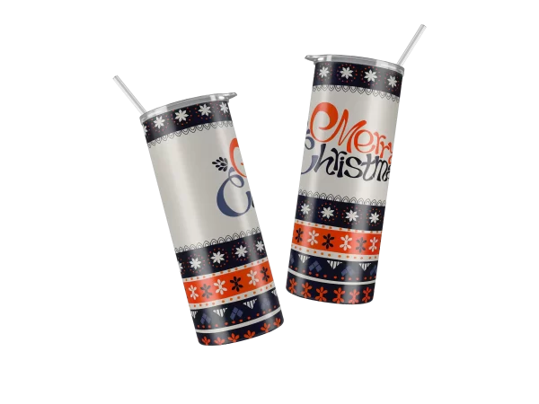 Vaso Skinny Navideño.