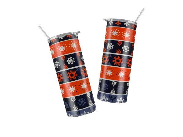 Vaso Skinny Navideño.