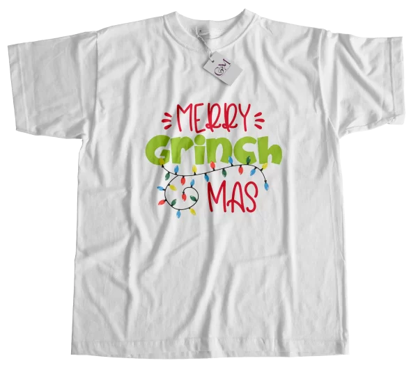 Camiseta Navideña Personalizada Grinch.