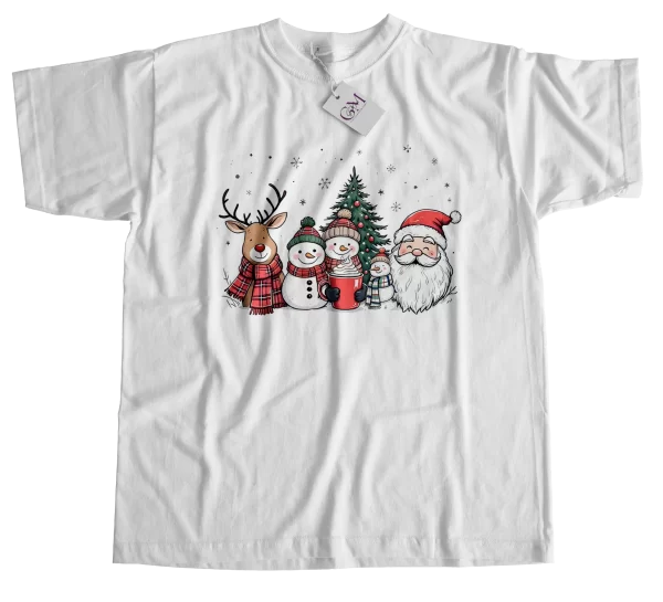 Camiseta Navideña Personalizada.