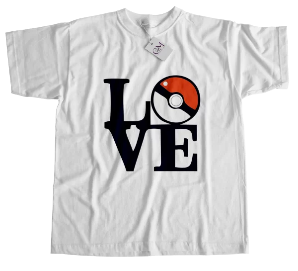 Camisetas Personalizadas Día del Amor y la Amistad Pokémon.