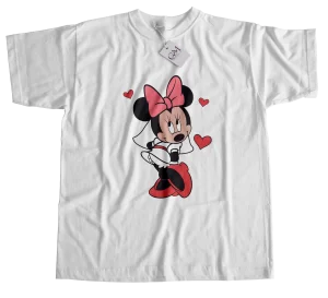 Camisetas Personalizadas Día del Amor y la Amistad Mickey y Minnie.