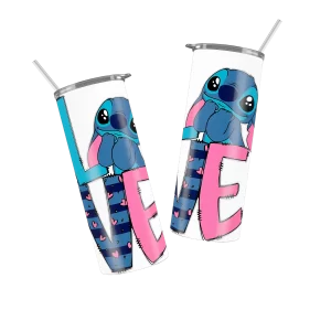 Vaso Skinny Dia del Amor y la Amistad.