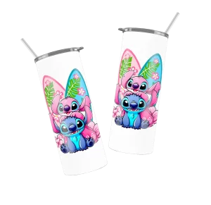 Vaso Skinny Dia del Amor y la Amistad.