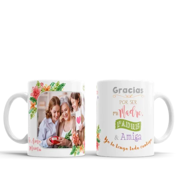 Taza Personalizada Dia de las Madres