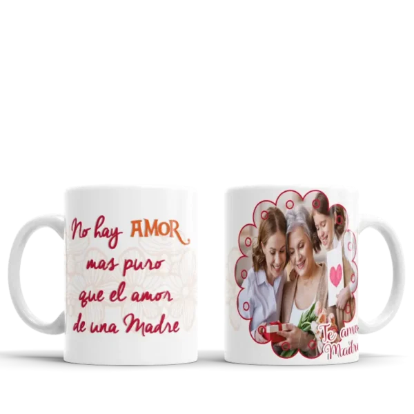Taza Personalizada Dia de las Madres